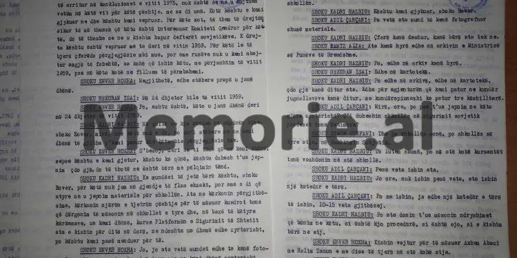 “Shoku Enver, pas ’60-ës ne morëm masa për agjenturën tonë, që kishim jashtë, u ndërruam pseudonimet, por rusët…”/ Debatet e Kadri Hazbiut, mbledhja e Byrosë, shtator ‘82
