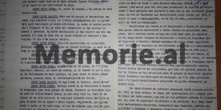 “Shoku Enver, pas ’60-ës ne morëm masa për agjenturën tonë, që kishim jashtë, u ndërruam pseudonimet, por rusët…”/ Debatet e Kadri Hazbiut, mbledhja e Byrosë, shtator ‘82