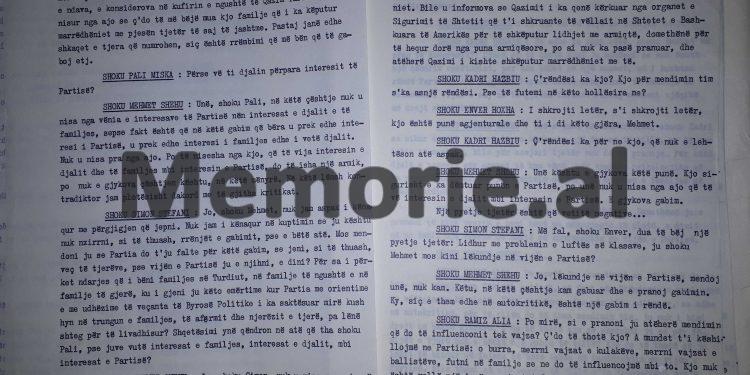 “Përveç arsyeve të tjera, që thuhen në autokritikën time, dy kanë qenë shkaqet themelore, që më bënë mua të…”/ Mbledhja e Byrosë, 17 dhjetor ‘81