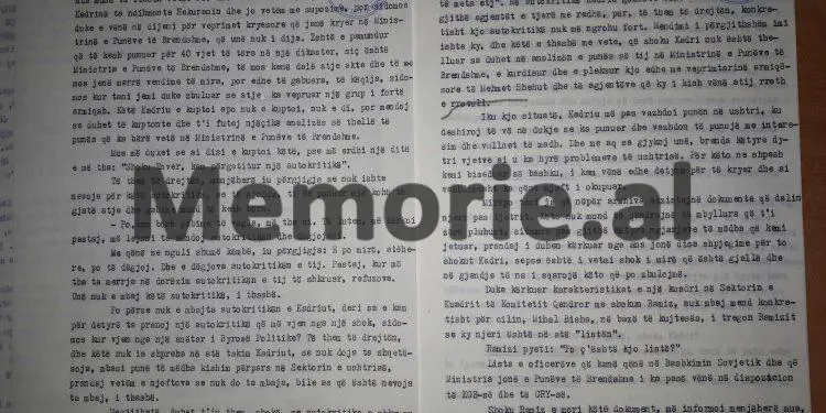 “Të pyesim një çikë Kadrinë, si është ajo puna e listës që gjeti Mihal Bisha, me oficerët tanë në shërbim të KGB-së sovjetike…”?!/ Mbledhja e Byrosë, shtator ‘82