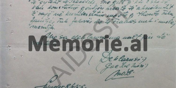 “Ja njerëzit që hyjnë e dalin në shtëpi dhe zyrën e Tukut, kurse shoferi e kuzhinieri i tij, thonë…”/ Denoncimi i Gac Mazit dhe raporti i Zv/Drejtorit të Sigurimit, Zoi Themeli