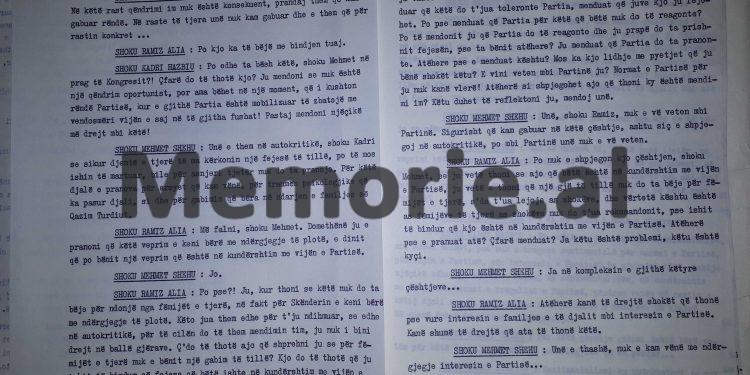 “Mehmet, shokët duan të dinë si e mendova atëhere fejesën e djalit dhe si e mendon sot, unë do të thosha se…”/ Diskutimi i Enverit në mbledhjen e Byrosë, 17 dhjetor ‘81