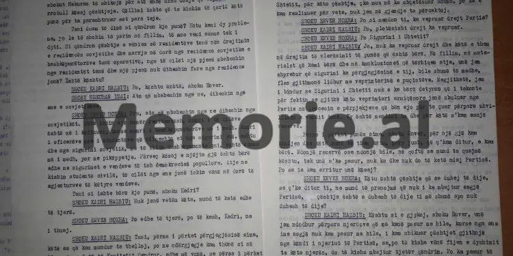 “Të pyesim një çikë Kadrinë, si është ajo puna e listës që gjeti Mihal Bisha, me oficerët tanë në shërbim të KGB-së sovjetike…”?!/ Mbledhja e Byrosë, shtator ‘82