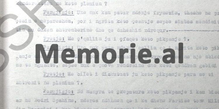 Procesi hetimor: “Unë kam biseduar me Bedrinë, duke i thënë se Enveri nuk është themelues i Partisë, kurse për Miladinin…”/ Deponimi i Tuk Jakovës, janar 1958