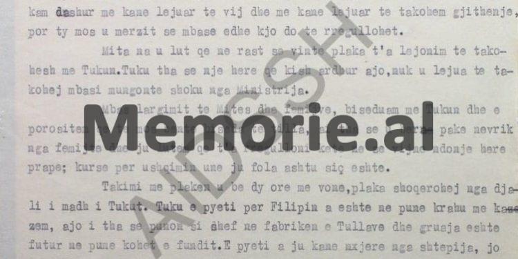 “Tukun nuk e lanë të takonte fëmijët dhe kur ata filluan të qanin, ai u tha; mos u dëshpëroni, se…”/ Raporti Punëtorit Operativ, Qani Tartale