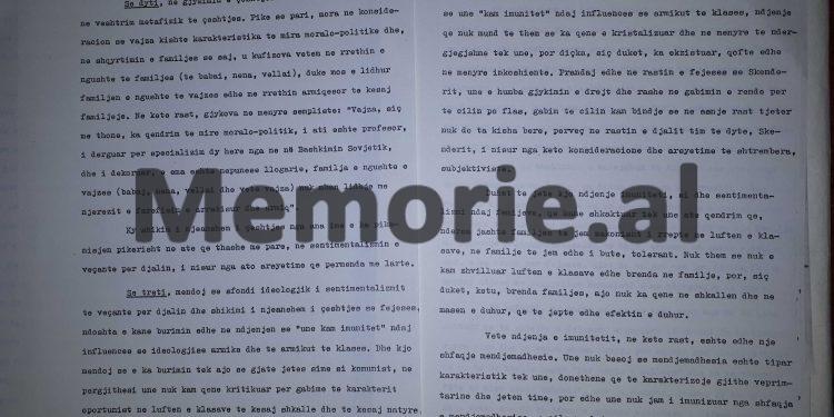 “Shoku Enver dhe shoku Ramiz, pa ditur gjë për rrethin familjar të Qazim Turdiut, erdhën dhe…”/ Dokumenti ‘Tepër sekret’, 17 dhjetor, 1981