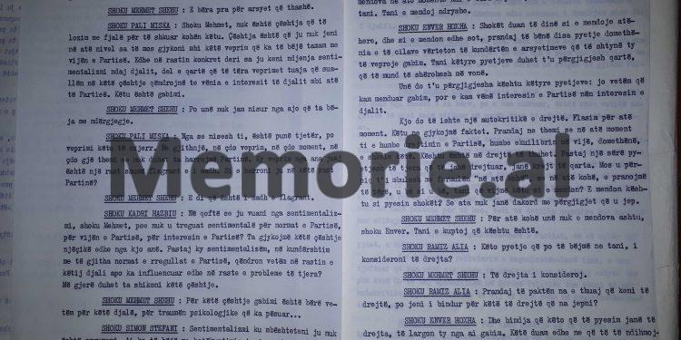 “Mehmet, shokët duan të dinë si e mendova atëhere fejesën e djalit dhe si e mendon sot, unë do të thosha se…”/ Diskutimi i Enverit në mbledhjen e Byrosë, 17 dhjetor ‘81