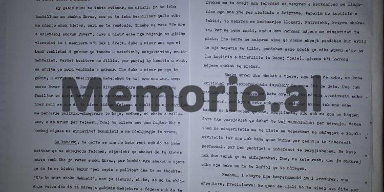 Mehmet Shehu’s self-criticism: “Comrade Enver and Comrade Ramiz, without knowing anything about Qazim Turdiu’s family circle, came and…” / Top Secret Document, December 17, 1981