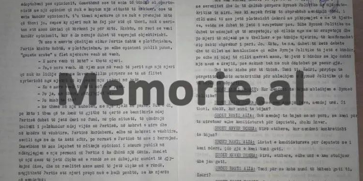 “Kadri, për tradhtinë e Mehmet Shehut, nuk u krijua ndonjë situatë e vështirë, se nuk e donte njeri, por tani…”/ Mbledhja e Byrosë, shtator ‘82