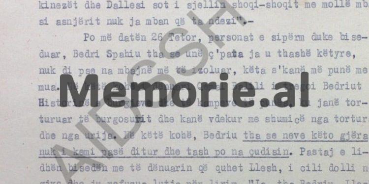 “Tukun nuk e lanë të takonte fëmijët dhe kur ata filluan të qanin, ai u tha; mos u dëshpëroni, se…”/ Raporti Punëtorit Operativ, Qani Tartale