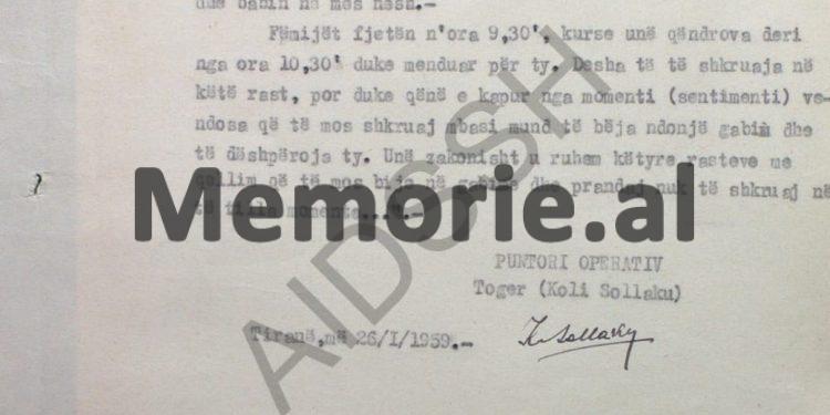 “Tukun nuk e lanë të takonte fëmijët dhe kur ata filluan të qanin, ai u tha; mos u dëshpëroni, se…”/ Raporti Punëtorit Operativ, Qani Tartale