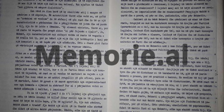 “Në plenumin e Beratit, Mehmeti dhe të tjerët, si Koçi, Nako, Malëshova, Dishnica, etj., donin të më hiqnin mua, bile Sejfullai doli hapur, e më tha…”!/ Mbledhja e Byrosë, 18 dhjetor ‘81