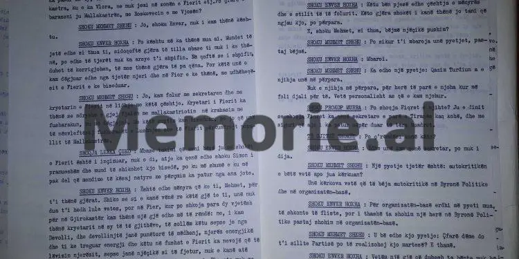 “Mehmet, mua më ka ardhur një sekretar i parë rrethi dhe më ka thënë se, ju keni biseduar edhe çështje kufijsh…”?!/ Akuzat e Enverit në mbledhjen e Byrosë, 17 dhjetor ‘81