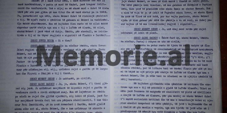 “Cili armik mo Mehmet, na i përgjuaka telefonat, na e thuaj një çikë, se është shumë e rrezikshme kjo…”/ Shpërthimi i Enverit në mbledhjen e Byrosë, 17 dhjetor ‘81
