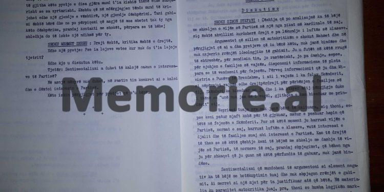 “Mehmet, edhe ndaj sjelljeve e qëndrimeve të djalit tjetër, Bashkimit dhe nuses së tij, që janë bërë…”!/ Akuzat e Simon Stefanit në mbledhjen e Byrosë, 17 dhjetor ‘81