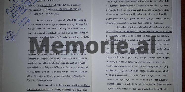 “Anijet e Flotës Luftarake Detare edhe pse morën urdhër, nuk qëlluan ndaj nëndetëses së huaj që u fut afër Bazës së Pashalimanit, pasi…”! / Dokumenti ‘Tepër sekret’, shkurt ‘82