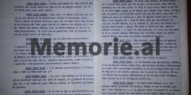 “Cili armik mo Mehmet, na i përgjuaka telefonat, na e thuaj një çikë, se është shumë e rrezikshme kjo…”/ Shpërthimi i Enverit në mbledhjen e Byrosë, 17 dhjetor ‘81