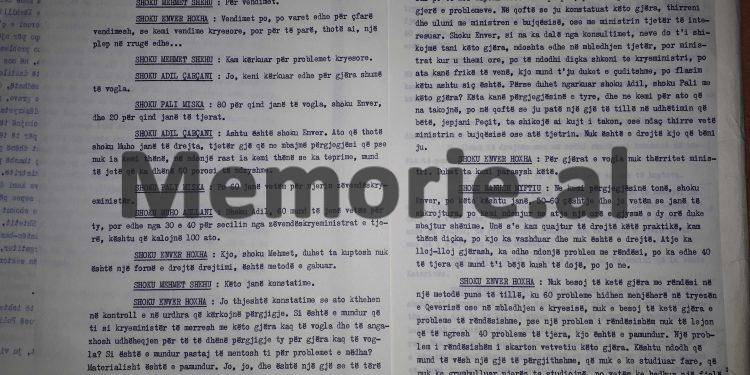 “Mehmet, më ke marrë leje mua si Komandant i Përgjithshëm, që ke shkuar te Shkolla e Partisë dhe ke folur…”?!/ Shpërthimi i Enverit në mbledhjen e Byrosë, 17 dhjetor ‘81