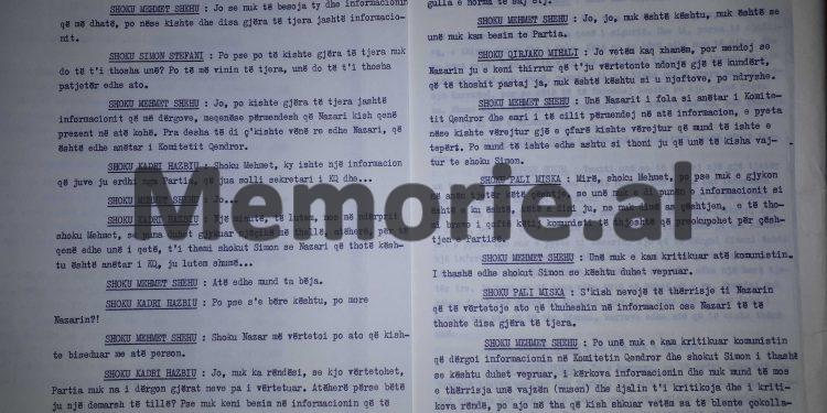 “Mehmet, para se të thonin Simoni dhe Nazari për nusen e djalit, të kam lajmëruar unë që të merrje masa, sepse e ndjek…”/ Shpërthimi Enverit në mbledhjen e Byrosë, 17 dhjetor ‘81
