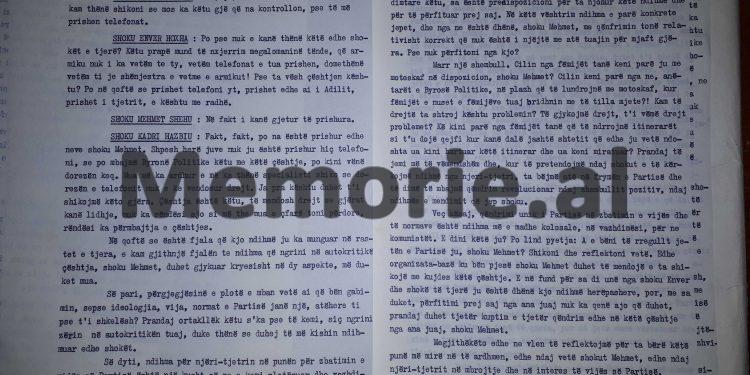 “Mehmet, kjo punë nuk ka të bëjë me armikun, pse vetëm telefonat e t’u prishen, mund t’i prishen dhe Adilit…”/ Mbledhja e Byrosë, 17 dhjetor ‘81