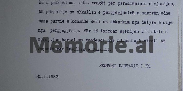 “Anijet e Flotës Luftarake Detare edhe pse morën urdhër, nuk qëlluan ndaj nëndetëses së huaj që u fut afër Bazës së Pashalimanit, pasi…”! / Dokumenti ‘Tepër sekret’, shkurt ‘82