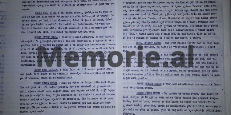 “Mehmet, para se të thonin Simoni dhe Nazari për nusen e djalit, të kam lajmëruar unë që të merrje masa, sepse e ndjek…”/ Shpërthimi Enverit në mbledhjen e Byrosë, 17 dhjetor ‘81