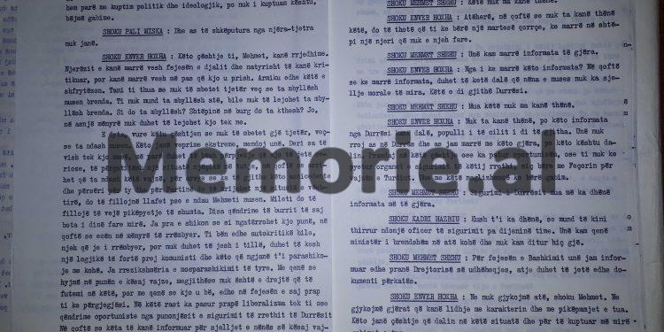 “Mehmet, para se të thonin Simoni dhe Nazari për nusen e djalit, të kam lajmëruar unë që të merrje masa, sepse e ndjek…”/ Shpërthimi Enverit në mbledhjen e Byrosë, 17 dhjetor ‘81