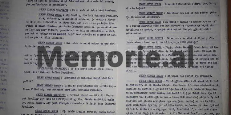 “Mehmet, më ke marrë leje mua si Komandant i Përgjithshëm, që ke shkuar te Shkolla e Partisë dhe ke folur…”?!/ Shpërthimi i Enverit në mbledhjen e Byrosë, 17 dhjetor ‘81