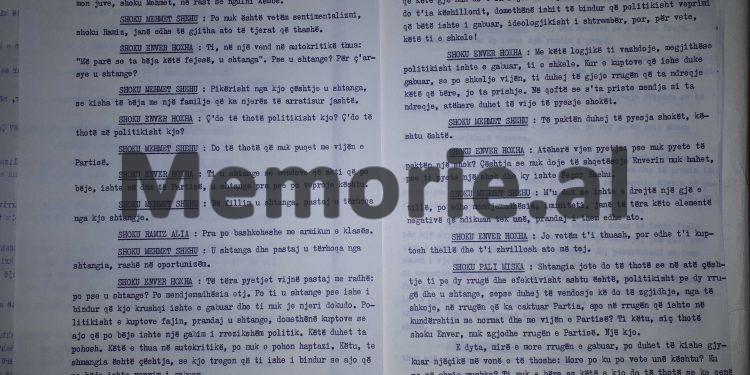 “Mehmet, çështja se ti nuk doje të më shqetësoje mua, nuk hahet, pse ti e pyete një shok dhe ky ishte…”/ Shpërthimi i Enverit në mbledhjen e Byrosë, 17 dhjetor ‘81