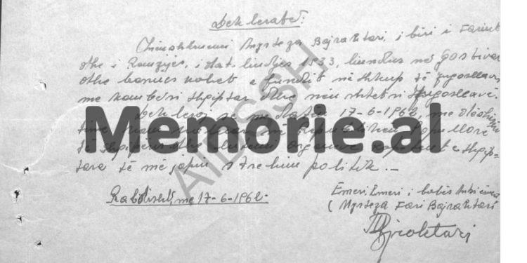 The secret file of the Security is revealed: “I escaped, after the UDB discovered our organization…” / The unknown story of the former Albanian Consul in Switzerland, who was imprisoned twice by Tito and twice by Enver Hoxha