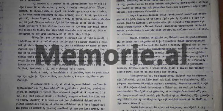 “Mehmeti vrau veten, se do t’i kishte dëgjuar këto fjalë të miat, nuk pati trimërinë t’i dëgjonte, megjithëse hiqesh si …”! / Akuzat e Enverit në mbledhjen e Byrosë, 18 dhjetor ‘81