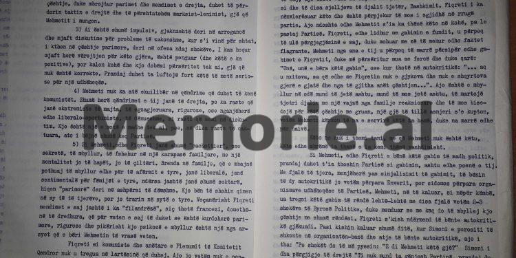 “Në plenumin e Beratit, Mehmeti dhe të tjerët, si Koçi, Nako, Malëshova, Dishnica, etj., donin të më hiqnin mua, bile Sejfullai doli hapur, e më tha…”!/ Mbledhja e Byrosë, 18 dhjetor ‘81
