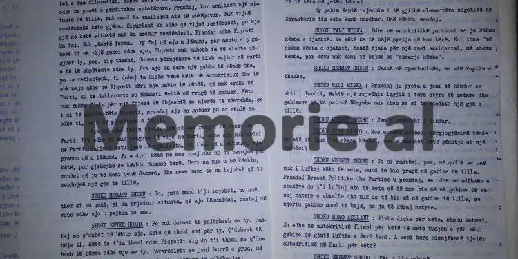 “Mehmeti edhe Fiqreti ka bërë faje të mëdha, ajo ka botuar pa leje referate, pa të cilën nuk lejohen edhe ato të…”/ Akuzat e Enverit në mbledhjen e Byrosë, 17 dhjetor ‘81