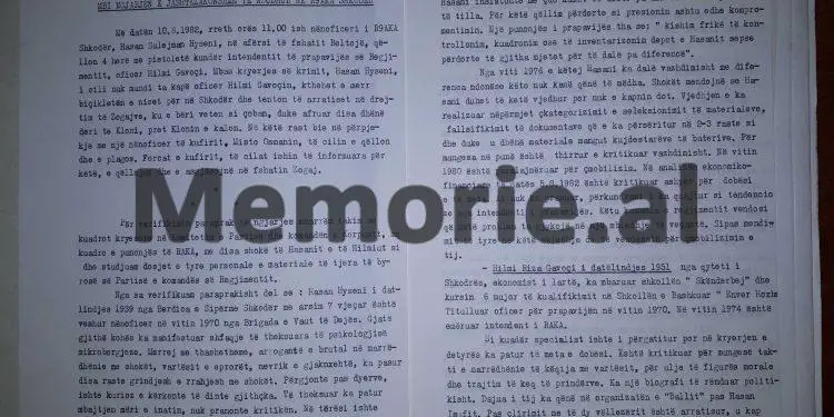 “Nënoficer Hyseni, pasi qëlloi katër herë mbi shefin e Prapavijës, Gavoçin, tentoi të arratisej në Zogaj, ku dhe u vra…”!/ Ngjarja e panjohur e 10 korrikut ‘82