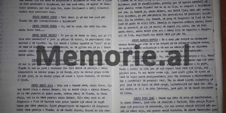 “Ka lajkaxhinj, në një mbledhje dikush ishte shprehur se; këtë e ka thënë strategu i madh i Shqipërisë, shoku Mehmet Shehu dhe…”! / Akuzat e Enverit në mbledhjen e Byrosë, 17 dhjetor ‘81