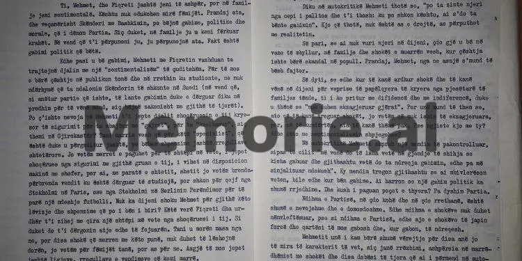 “Mehmeti vrau veten, se do t’i kishte dëgjuar këto fjalë të miat, nuk pati trimërinë t’i dëgjonte, megjithëse hiqesh si …”! / Akuzat e Enverit në mbledhjen e Byrosë, 18 dhjetor ‘81