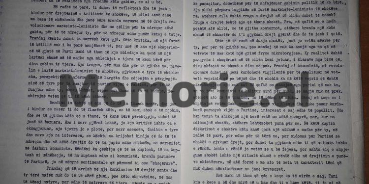 “Mehmet, ti nuk je armik i Partisë dhe nesër, mund të flasësh pas meje, prandaj sot gjithë natën…”/ ‘Këshillat’ e Enverit në mbyllja e mbledhjes së Byrosë, 17 dhjetor ‘81