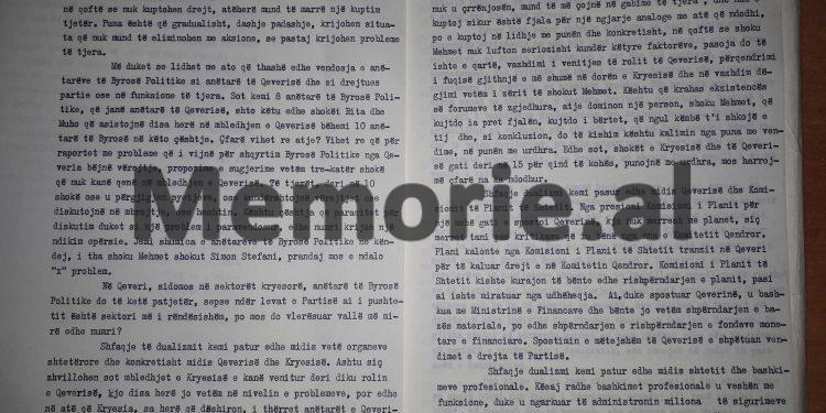 “Mehmeti dhe Fiqreti ishin në dijeni për kriminelin e luftës, Myzafer Pipën dhe reaksionarin e egër e shumë aktiv, Arshi Pipën, i cili edhe sot…”!/ Mbledhja e Byrosë, 18 dhjetor ‘81