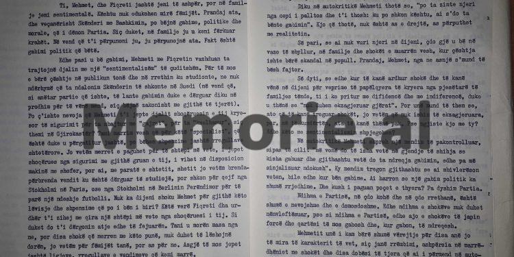 “Mehmeti dhe Fiqreti ishin në dijeni për kriminelin e luftës, Myzafer Pipën dhe reaksionarin e egër e shumë aktiv, Arshi Pipën, i cili edhe sot…”!/ Mbledhja e Byrosë, 18 dhjetor ‘81