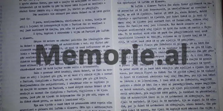 “Mehmeti është dërguar nga unë të udhëheq veprimet ndëshkimore kundër Myzafer Pipës, si ai nuk…”!/ Mbledhja e Byrosë, 17 dhjetor ’81
