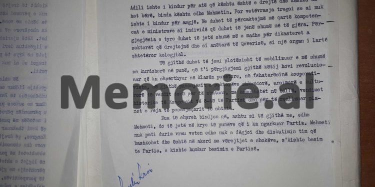 “Vetëm kur isha në Pogradec, unë e mësova se Mehmeti paskësh vite që shkruante një libër dhe prandaj ai…”! / Mbledhja e Byrosë, 18 dhjetor ‘81