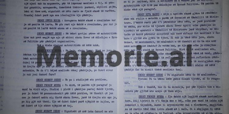 “Shoku Mehmet, fëmijët tuaj kanë ekstravaganca, secili ka nga një makinë dhe motoskaf, po nusja e djalit, ku i gjen ato…”?! / Akuzat e Kadri Hazbiut në mbledhjen e Byrosë, 17 dhjetor ‘81