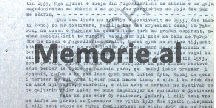 The secret file of the Security is revealed: “I escaped, after the UDB discovered our organization…” / The unknown story of the former Albanian Consul in Switzerland, who was imprisoned twice by Tito and twice by Enver Hoxha