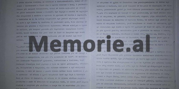 “Një shtetas italian në Kakome dhe tjetri i paidentifikuar në Karaburun, u asgjësuan nga rojet tona kufitare, pasi…”/ Relacioni i ministrit Hekuran Isai, nëntor ‘82
