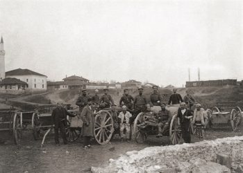 GJAKOVE, 1916 Trupat bullgare dhe shqiptare në Gjakovë