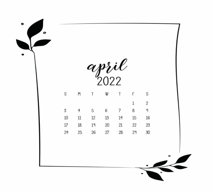 Historical Calendar April 01