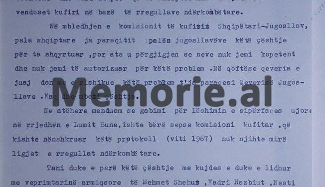 “Kapiteni i anijes ‘Islam Mustafa’, Fran Ivanaj, u vra nga jugosllavët në dhjetorin e 1975-ës, pasi me Protokollin e vitit ’67, Mehmet Shehu, i’u dha atyre…”!/ Relacioni për Komitetin Qendror, tetor ‘82