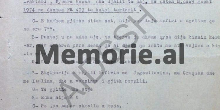 “A i njeh ata shqiptarët, si Bajram Krifca e Servet Salihu nga Dibra, ata janë më të poshtrit, pasi…”/ Biseda e Myrteza Bajraktarit me të motrën, në Turizmin e Sarandës, në 74-ën