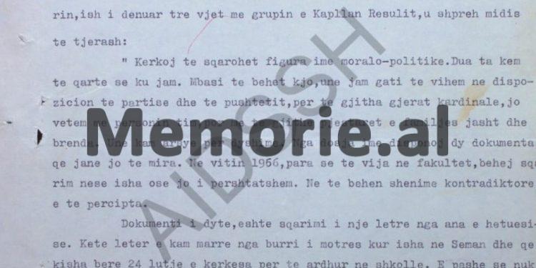 “Vëllai im, ish-kolonel, me poste të larta në Ushtrinë Jugosllave, do të vij këtu në shtator dhe ai ka porositur…”/ Raporti sekret i Sigurimit nga biseda me Myrteza Bajraktarin, në ’74-ën