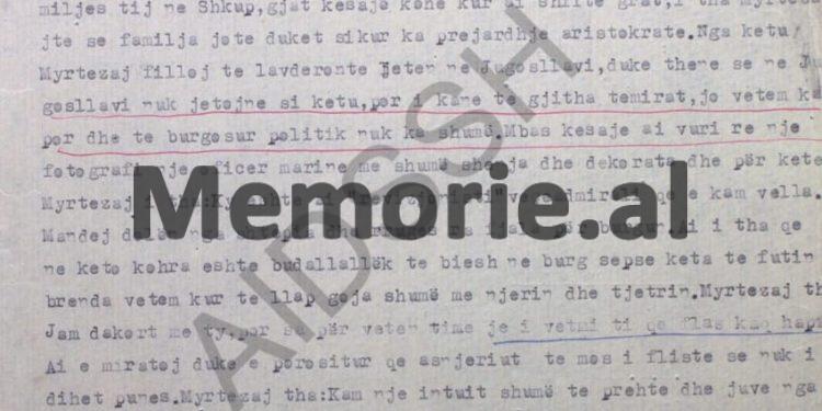 “E dhëna e bashkëpunëtorit ‘Ylli’ është me shumë rëndësi, ka dyshime se Myrteza Bajraktari është agjent i ambasadës turke dhe këtë e bën për…”/ Relacioni i drejtorit të Sigurimit Zef Loka, në 1977